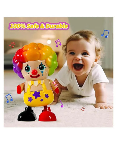 Musical Dancing Clown With Lights